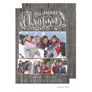 Christmas Digital Photo Cards, Enchanted Rustic Christmas, Take Note Designs